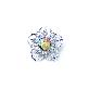 detail image2 Daffodil silver brooch