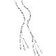 full image Silver embroidery crafted Scarf Necklaces : K369