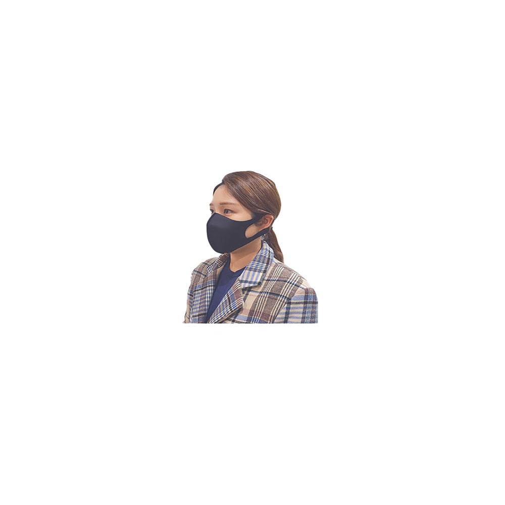 3D FACE MASK black　large
