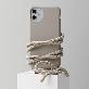 detail image1 [ARNO M] Oatmeal Cream - Detachable Crossbody Cell Phone Case