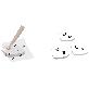 detail image3 Korean Hangul & English Keyboard Sticker Set (2 Sheet) + Rub it On