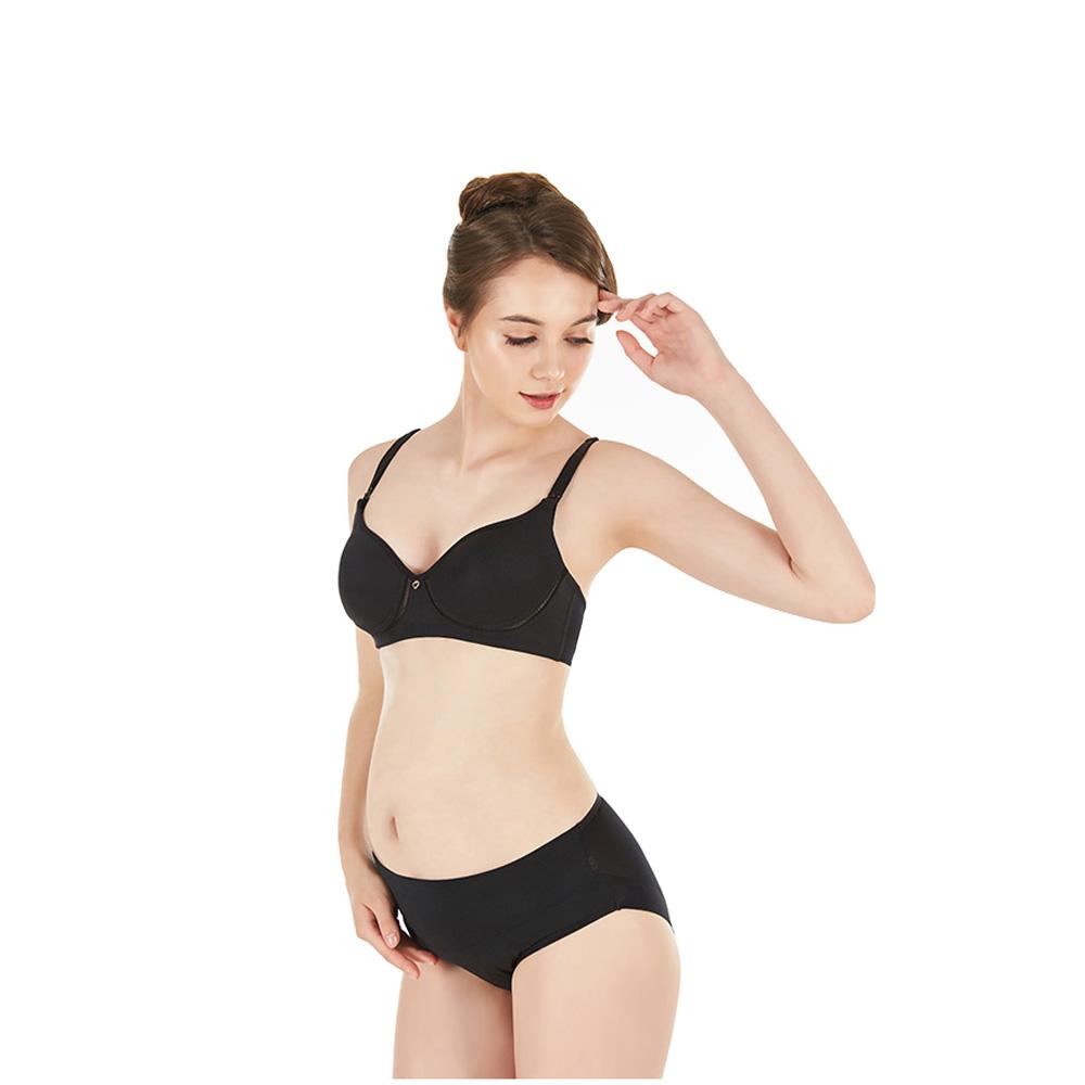 CECEMOM CPT7700 (Black 100 Size) Pregnancy Baby Pregnant Women Maternity Panty