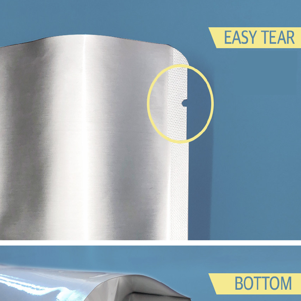 Stand up Retort Pouch no.3 made of Aluminum, Glass, Metal for food storage BPA Free by hpm global