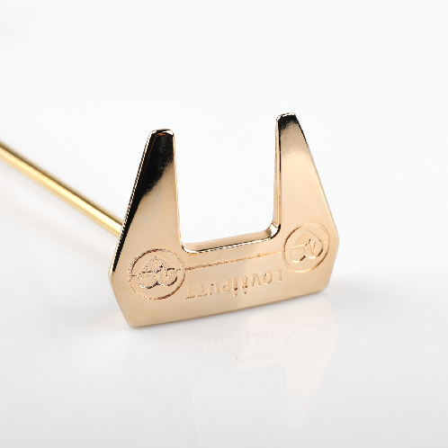 LOViiPUTT Golf Putter | 1. In case of broken with the face or shaft, consult with a dealer immediately 2. Keep out of reach of children and infants 3. No exposure to flammable materials or direct sunlight as a fire hazard for a long time. 4. If the putter touch, there is a possibility of discoloration or damage of face, shaft, grip and other objects. Therefore, wipe the liquid immediately 5. Do not apply any impact and do not use if broken, cracked or discolored on the putter.