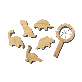 full image Korean Wooden Bath Toy Manufacturer, HINOKI WOODEN BATH TOYS - DINOSAUR SET