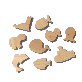 detail image1 Korean Chew Safe Toy Company, HINOKI WOODEN BATH TOYS - UNIVERSE PLANET SET