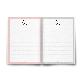 full image Half line note with a siot bear without bond and detachable per page (Red)