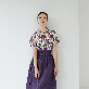 detail image5 Korean traditional skirt (purple)