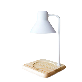 full image HyunPeople Aroma Candle Candle Lantern Lamp Candle Stand Candle Warmer (Mono) Wood white  timer