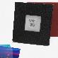 detail image4 Fabric Frame Cover Photo Album 1UP, 5x7 50 Pockets (Jet Black)