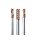 full image Carbide Coated Endmill for High hardness Steel