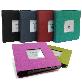 full image Fabric Frame Cover Photo Album 1UP, 5x7 50 Pockets (Wine burgundy)