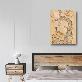 detail image2 Korean Folk Art Frameless Art Print, minhwa drawing Korean art poster for home  decoration_'Whajodo'