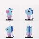 detail image2 BT21 Official BTS Friends Duo Bluetooth Stereo Speaker & Figure Set (Speaker CHIMMY + Figure MANG)