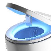 Rotational UVC Plasma Toilet Seat Sterilizer Light Queen