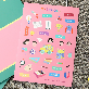 detail image2 MY SCHOOL,  Assignment book & Sticker Set