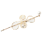 full image Violin binyeo set - Matte Gold