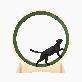 detail image2 Cat's birch cat wheel -  GRAY