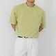 detail image1 Plain Daily Cotton T-shirt
