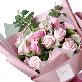 detail image1 Soap Rose Flower Bouquet (Lovely Pink)