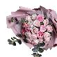detail image2 Soap Rose Flower Bouquet (Lovely Pink)