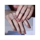 detail image5 Semi-curing Gel Nail Sticker - Modern Time