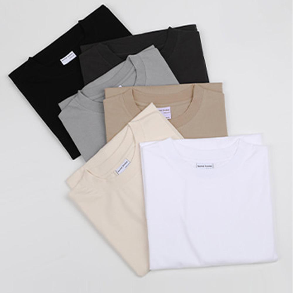 color T-shirt Black