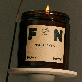 detail image2 Amber Jar Soy Candle 370g (Jumbo)