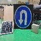 detail image1 Illuminant Road Traffic Sign Board - Ordering Sign
