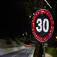 detail image4 Illuminant Road Traffic Sign Board - Attention sign