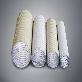 detail image1 D-5040 Al Foil, PVC Flame-resistant, Double Clean Hose (White, Ivory)