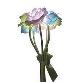 full image DAEWANG King Solar Panel LED Flower Rose Set of 10 Light Lamp Battery Interior Home Decoration, Pres