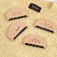 detail image2 Premium wooden cashmere comb + velvet pouch set