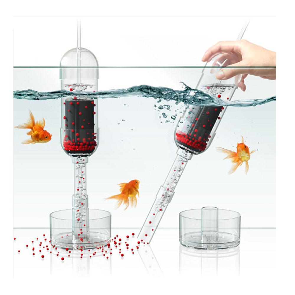 iruzio aquarium cleaner 2in1 M set Aquarium Cleaner Fishbowl House Plum Plum Filter Pipe Set