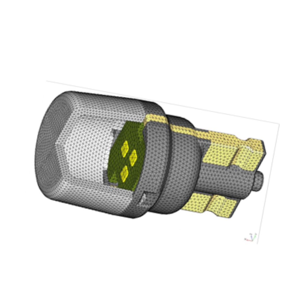 LED license plate lamp