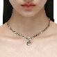 detail image3 Metal Heart Necklace