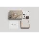 detail image2 Wooden Frame Backlight Nightlight LED Wall Clock