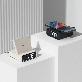detail image2 15W Mini Square Wireless Charging Stand Alarm Clock
