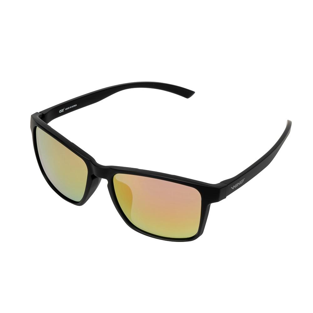 [WING] ROBBIN, Mirror and Polarized Light Lens Sports Sunglasses