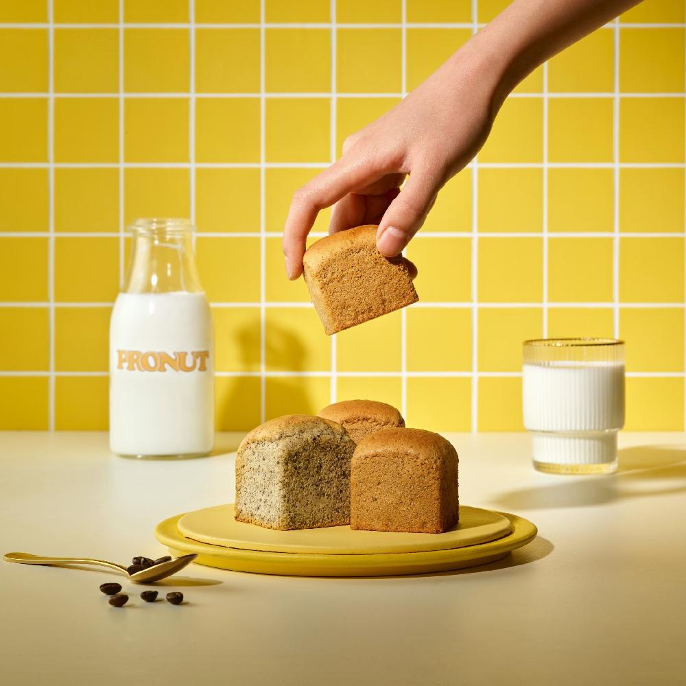 Protein Pound Cake (3 flavors : Cacao, Espresso, Black sesame)