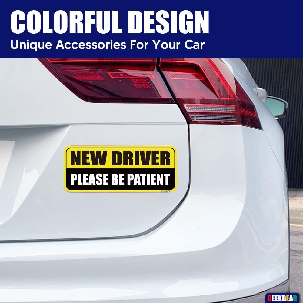 New Driver Magnet(Yellow/Black)