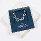 detail image2 2 Patterned Round Silver Bracelet (Dia-cut/Mint-patterned)