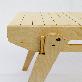 detail image5 leeo wood shelf walnut color