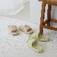 detail image1 Quilted Bathroom Slippers Lime 260