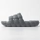 detail image3 Modernlines Slippers Charcoal Grey 260