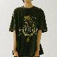 detail image2 VINTAGE WASHING BULLDOG T-shirts BLACK