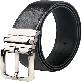 full image LineFit Men's Belt_Casual Dress Classic Jean Adjustable Automatic Stretch Buckle T01 Nickel (Sizes 2
