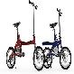 full image Bokyong POP-Cycle(G) / RED - Folding, Safety, Folding Handle, Adjustment Saddle, Sliding Body, Foldi