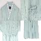 detail image2 LEESLE Ylang Summer Chiffon Short Sleeves Women Hanbok Long Dress