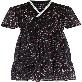 full image LEESLE Ylang Summer Chiffon Short Sleeves Women Hanbok Long Dress